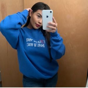 Vintage “Exercise Your Right to Vote” Crewneck